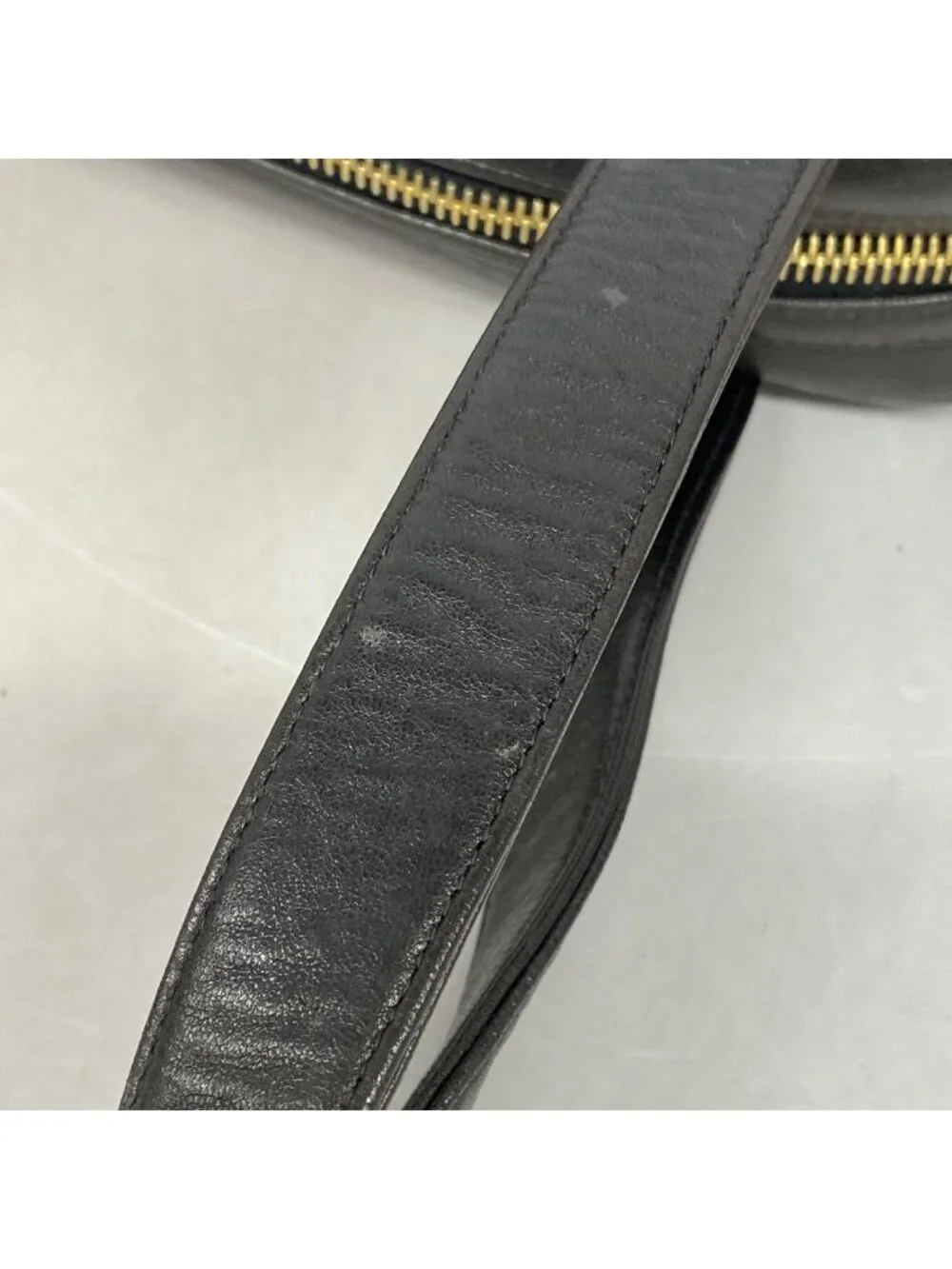 Chanel Shoulder Bag Quilted Lambskin Black Gold